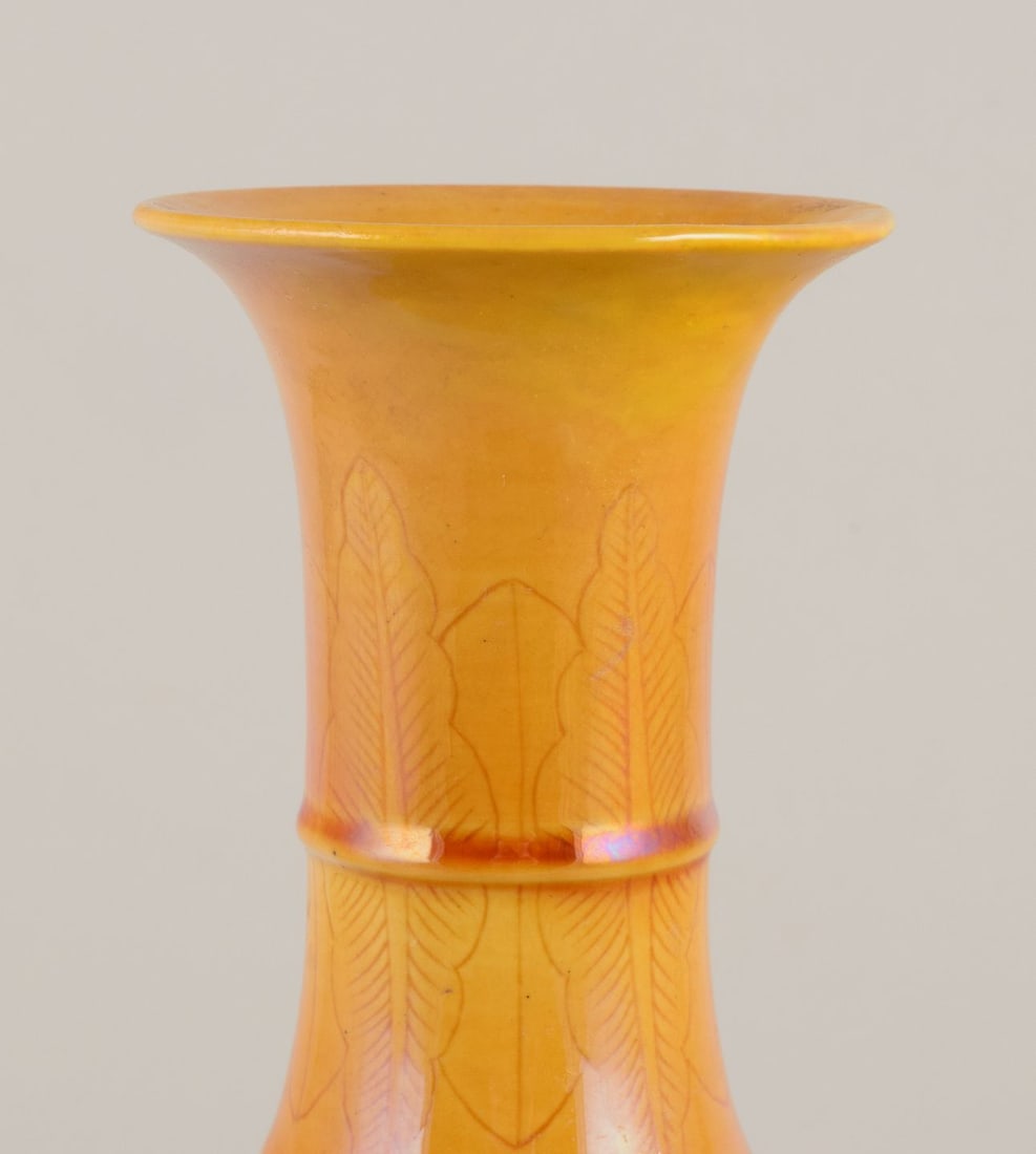 Double gourd-shaped Ming vase in porcelain. 19th century. - 3