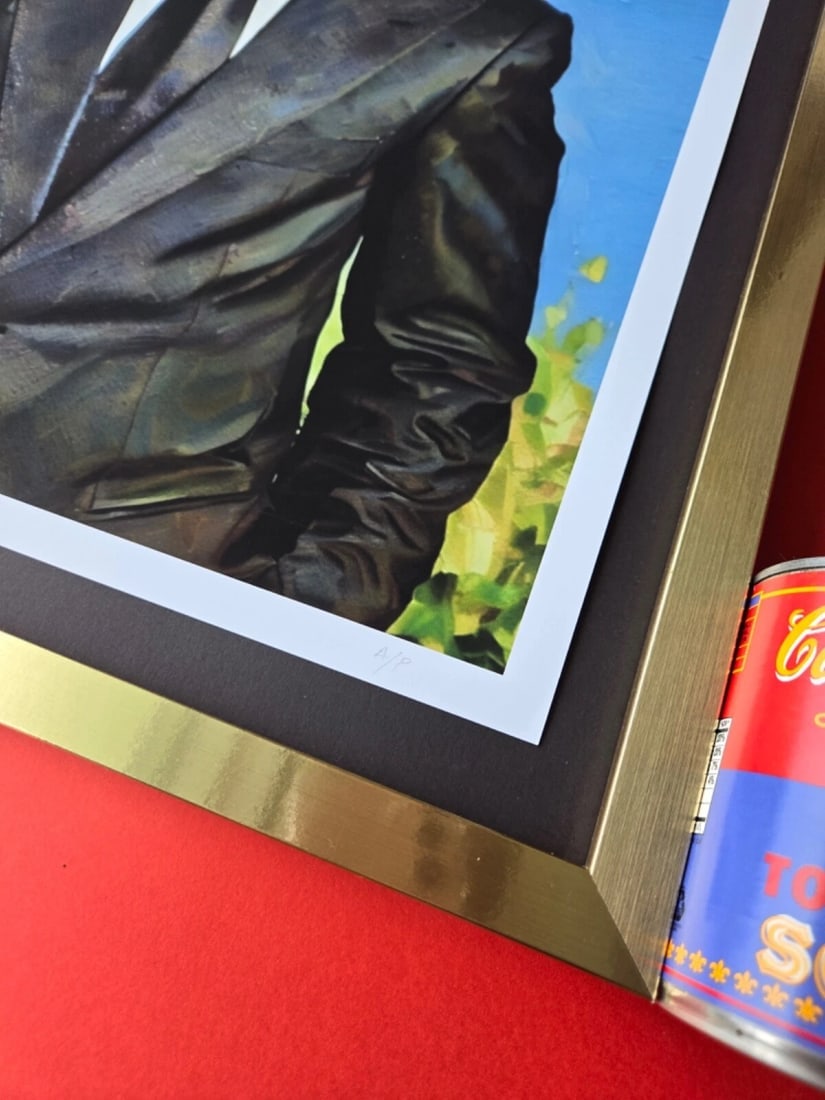 ALEXANDER DULAC + LUIS MIGUEL LARGE Hand Signed Authentic Print LtdEd of 10 COA - 4