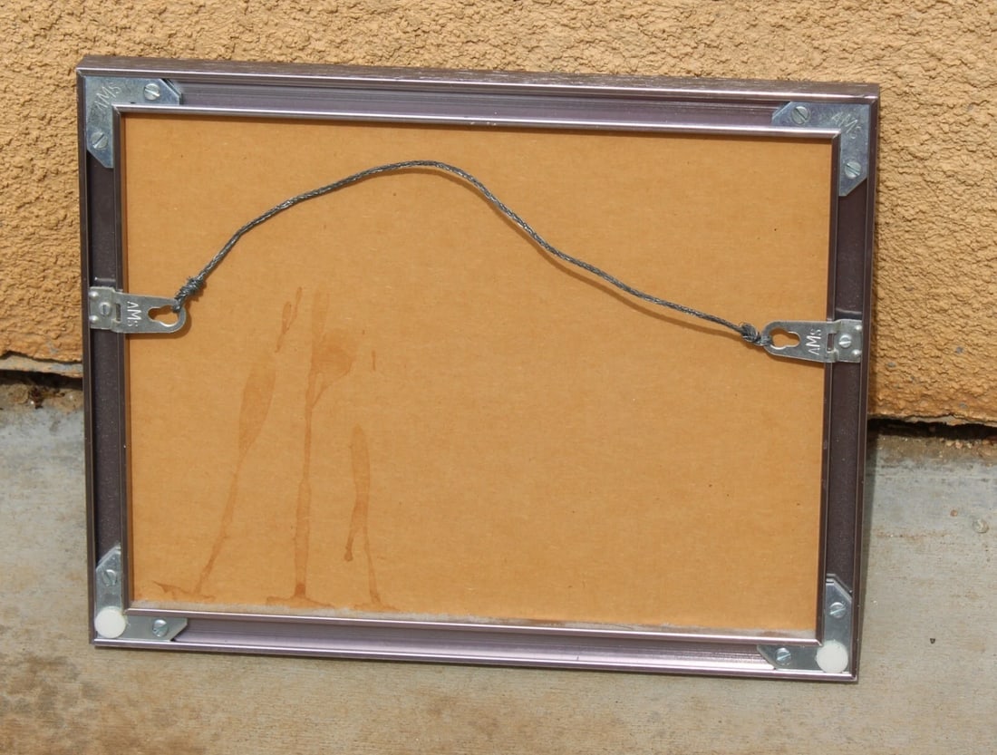 MEL WOLF Spanish Corridor watercolor - 6