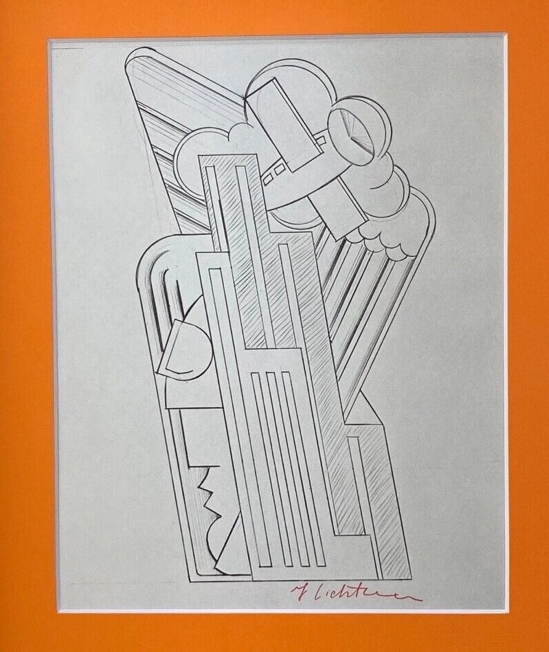 Roy Lichtenstein | Vintage 1970 Signed | Matted & Framed Offset Lithograph - 2