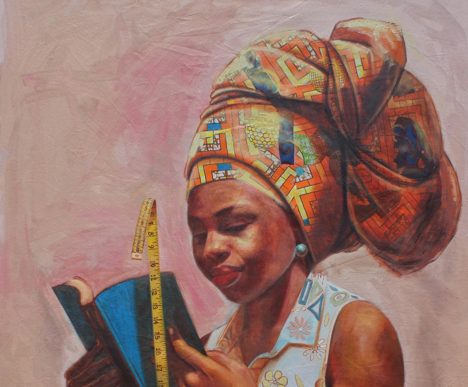 Clement Mmaduako Nwafor, Chronometry -21st Century, Contemporary, Figurative Portrait, Oil, Women - 2