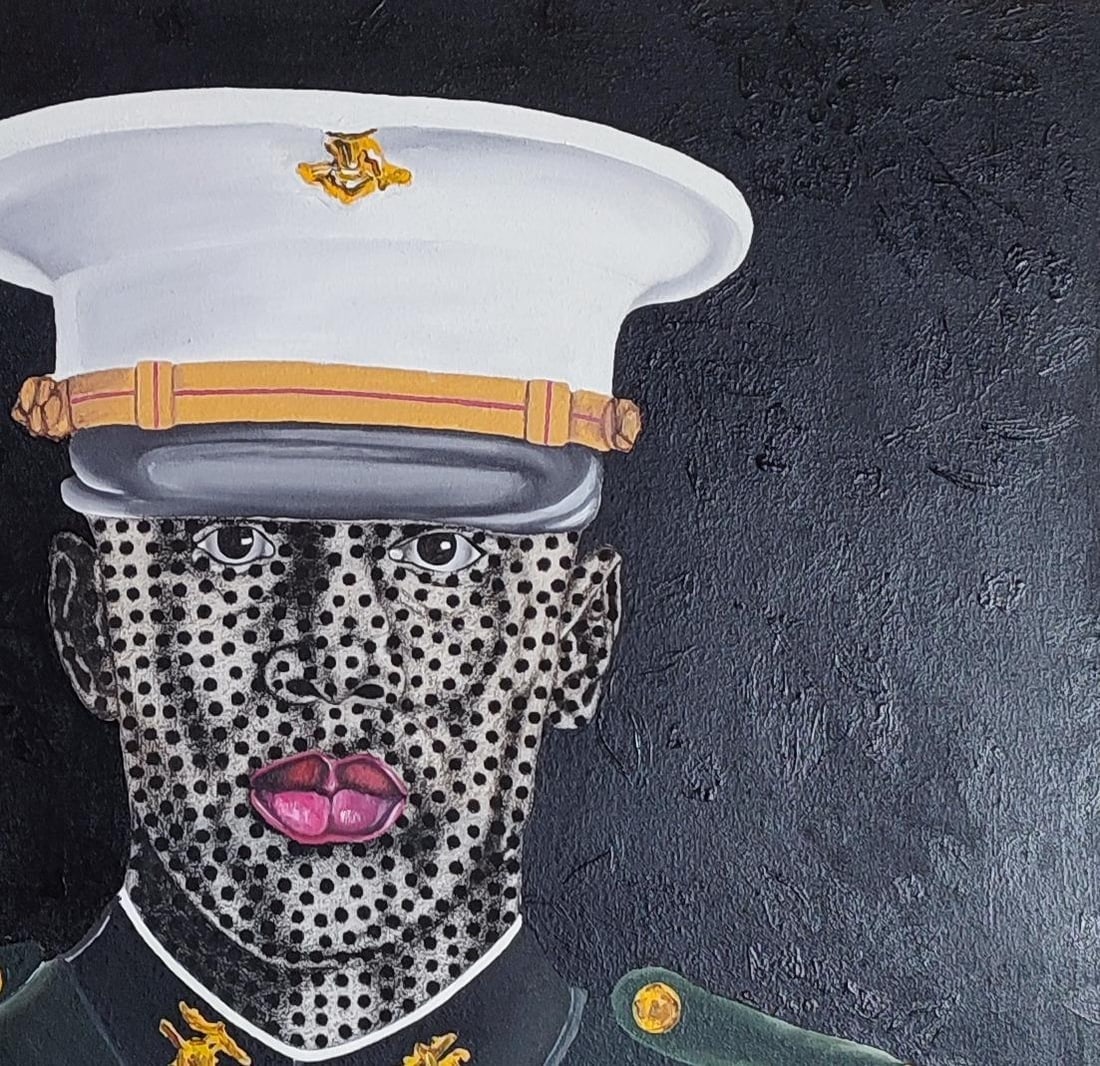 Makama John, Unknown Soldier - 21st Century, Contemporary, Figurative, Military, Veteran, Men, 2024 - 10