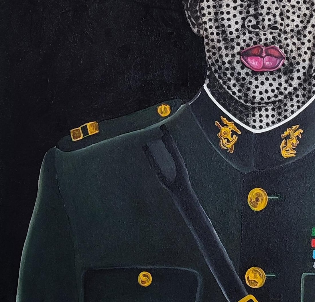 Makama John, Unknown Soldier - 21st Century, Contemporary, Figurative, Military, Veteran, Men, 2024 - 4