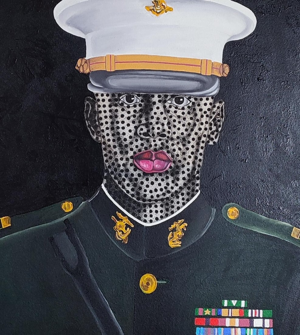 Makama John, Unknown Soldier - 21st Century, Contemporary, Figurative, Military, Veteran, Men, 2024 - 6