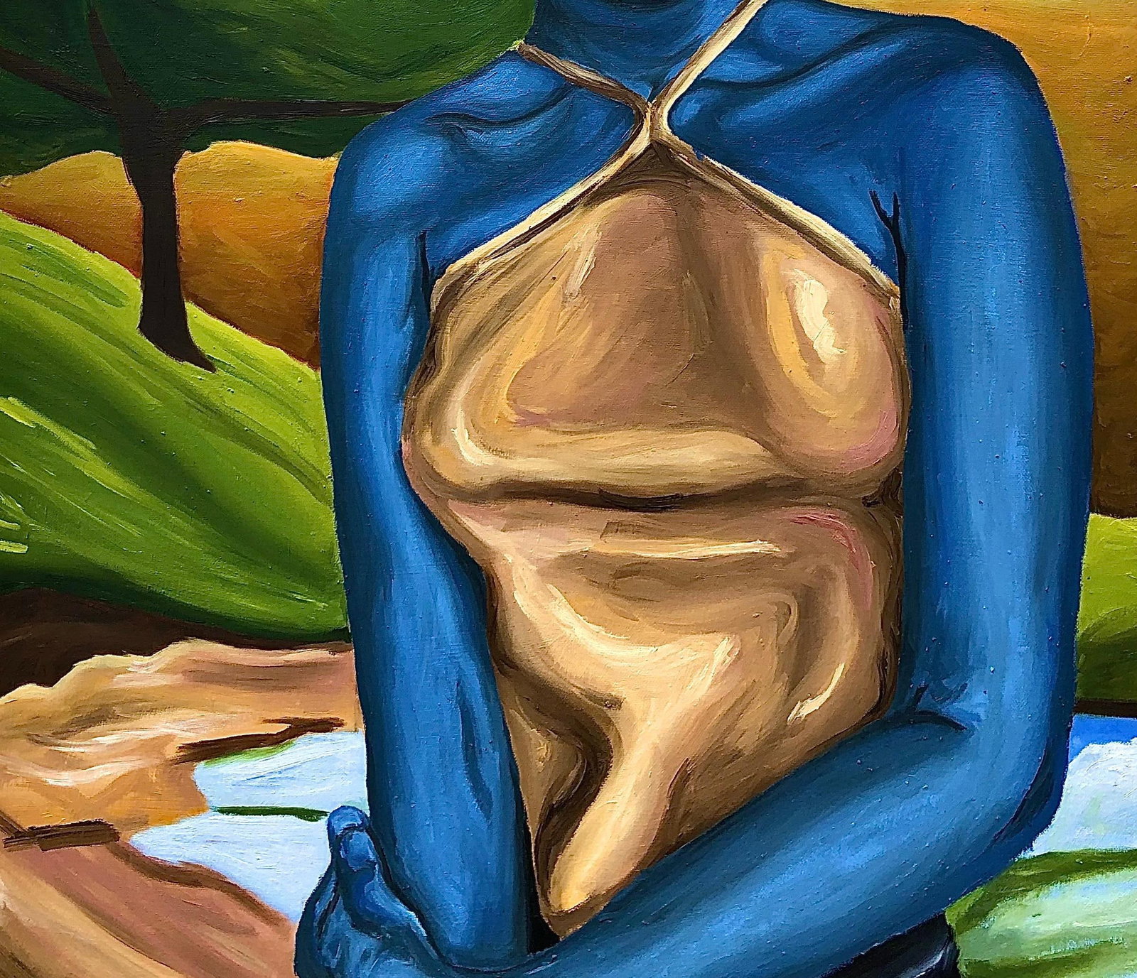 Jason Langa, Towards the Horizon - 21st Century, Contemporary, Figurative Portrait, Women, 2024 - 7