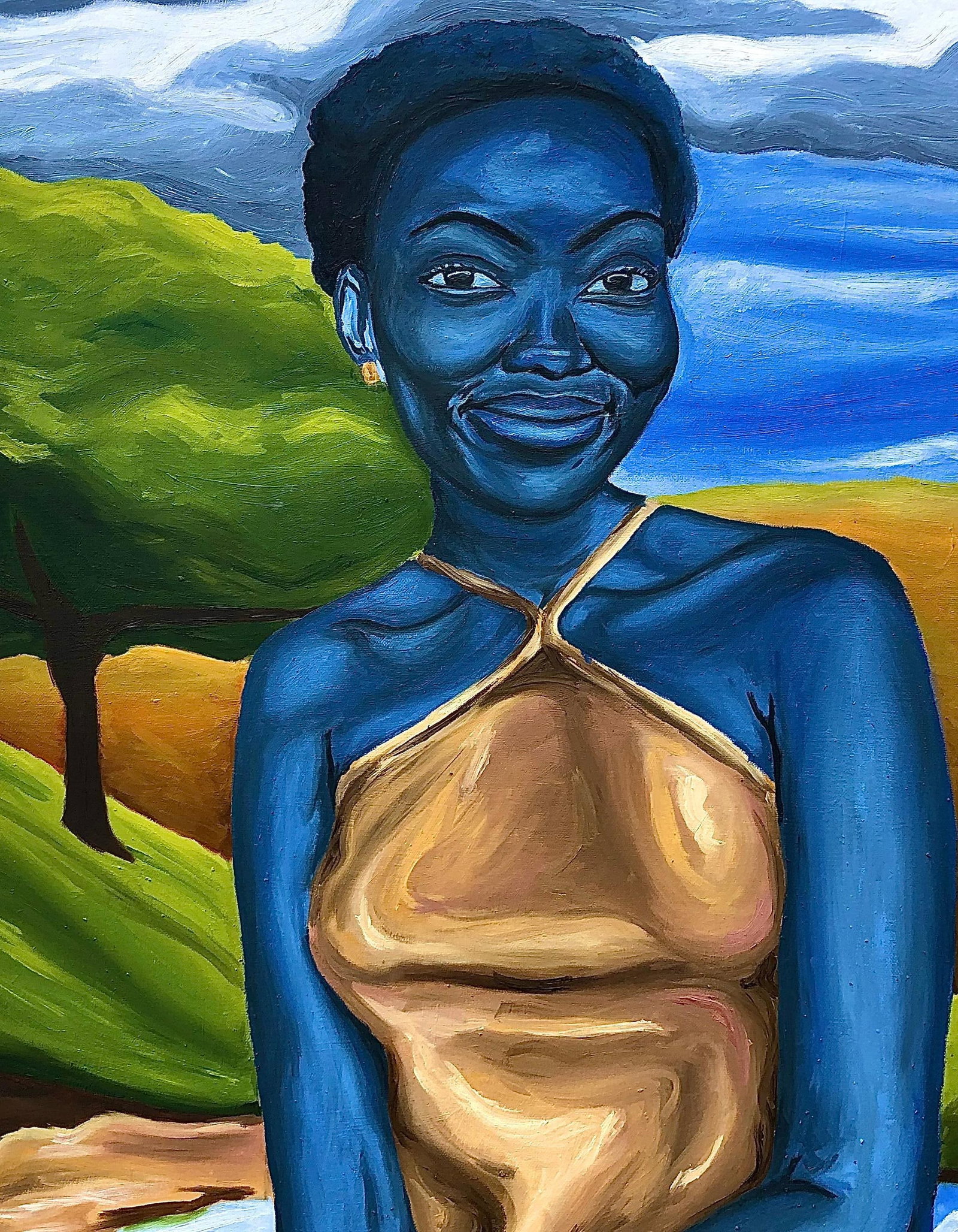 Jason Langa, Towards the Horizon - 21st Century, Contemporary, Figurative Portrait, Women, 2024 - 3