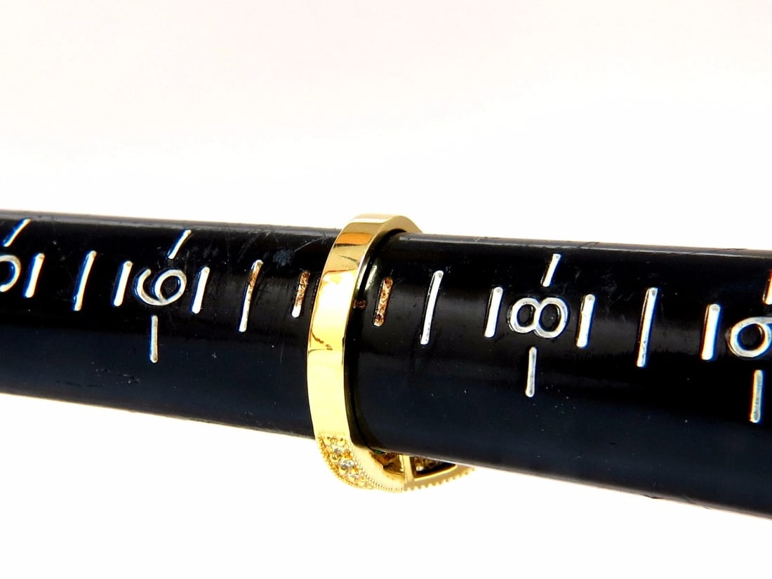 2.85ct Natural Pear Brilliant Emerald diamond ring 14kt G/Vs Fancy Yellow** - 9