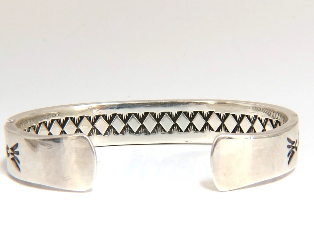 Designer: C. Harrell Dangling earrings & Bangle Bracelet 14kt & 925 ** - 10