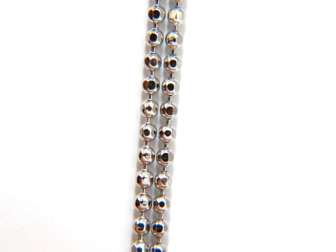 1.00CT NATURAL DIAMONDS MARQUISE CLUSTER HALO PENDANT BALL CHAIN NECKLACE+** - 7