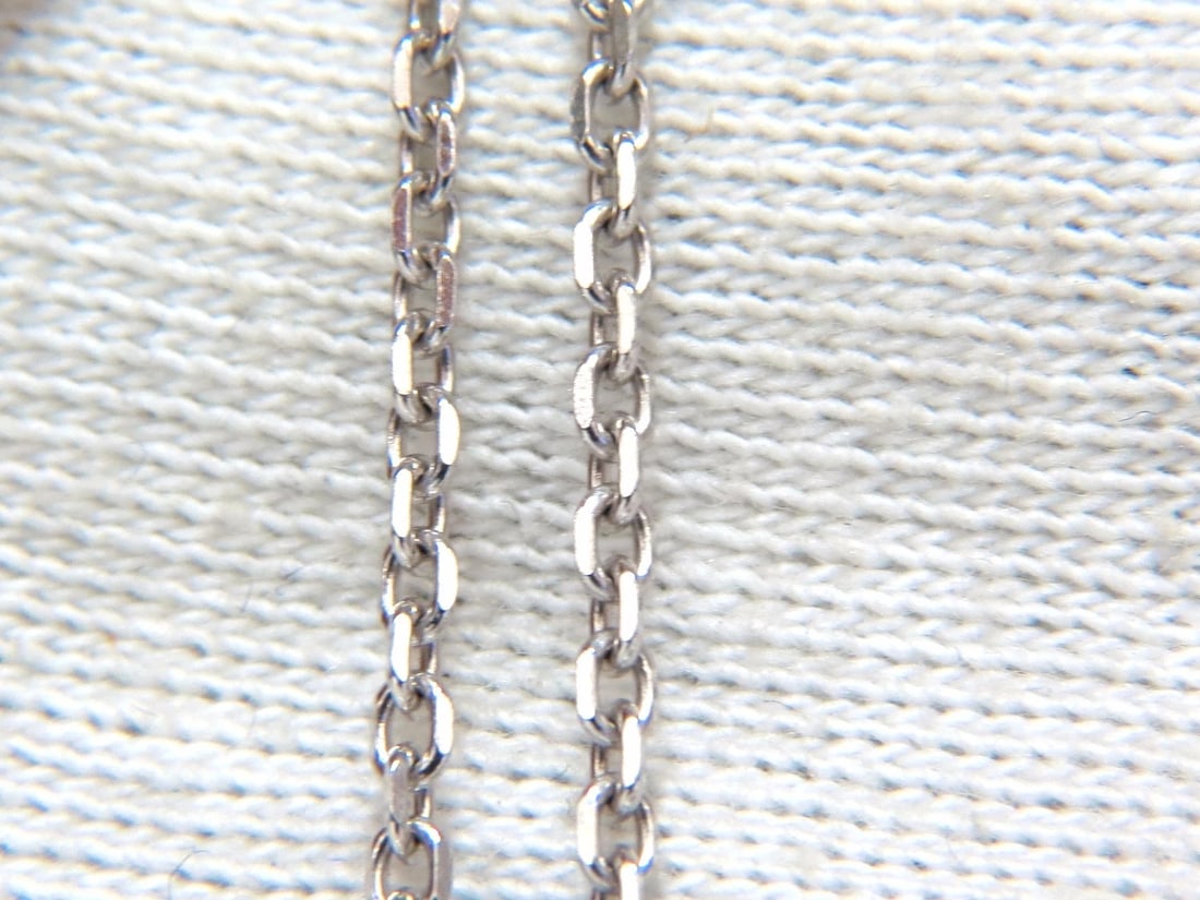 24.74ct Lab Pink Sapphire Diamonds necklace 14kt** - 3