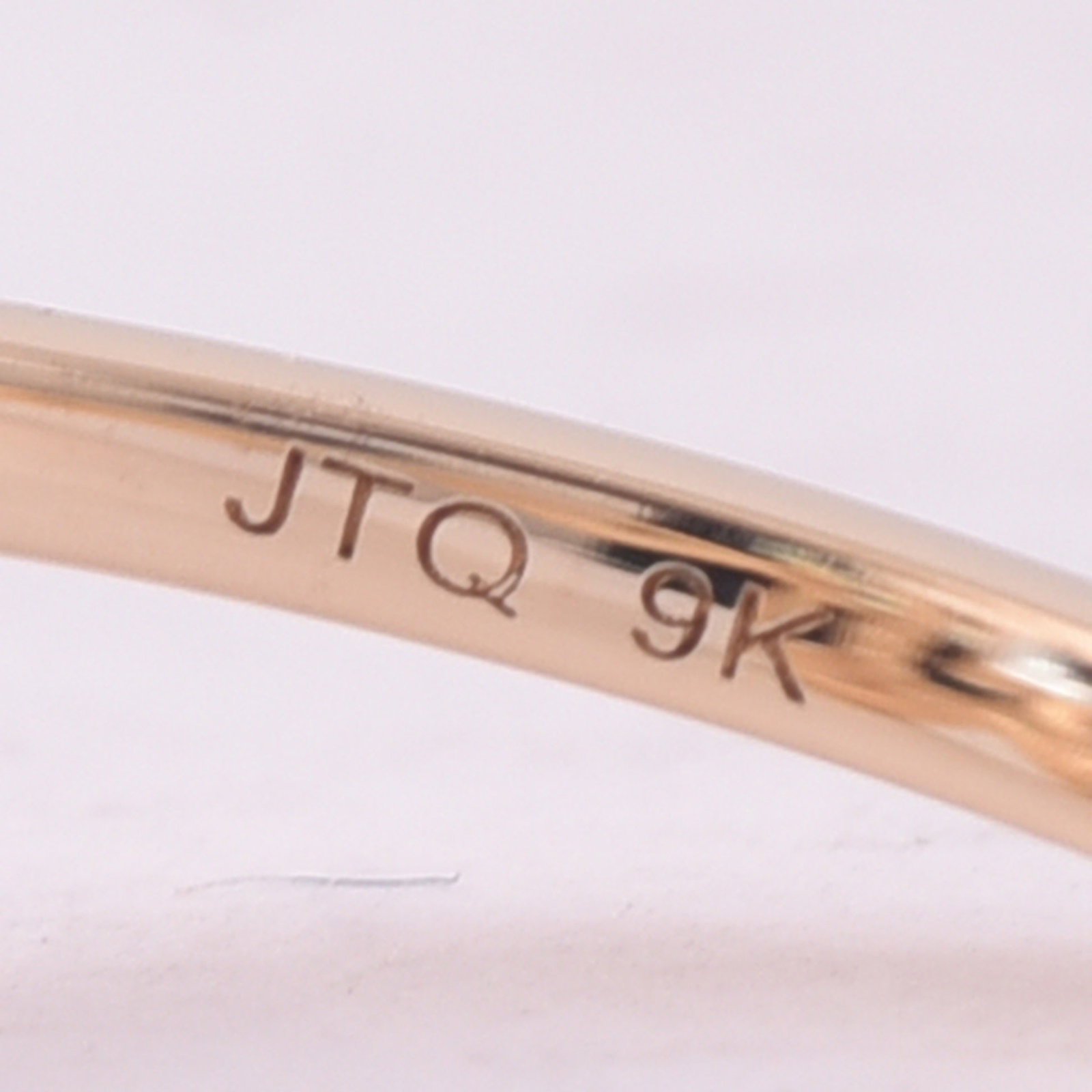 1.67 Ct Octagon Blue Topaz 9K Gold Ring - 5