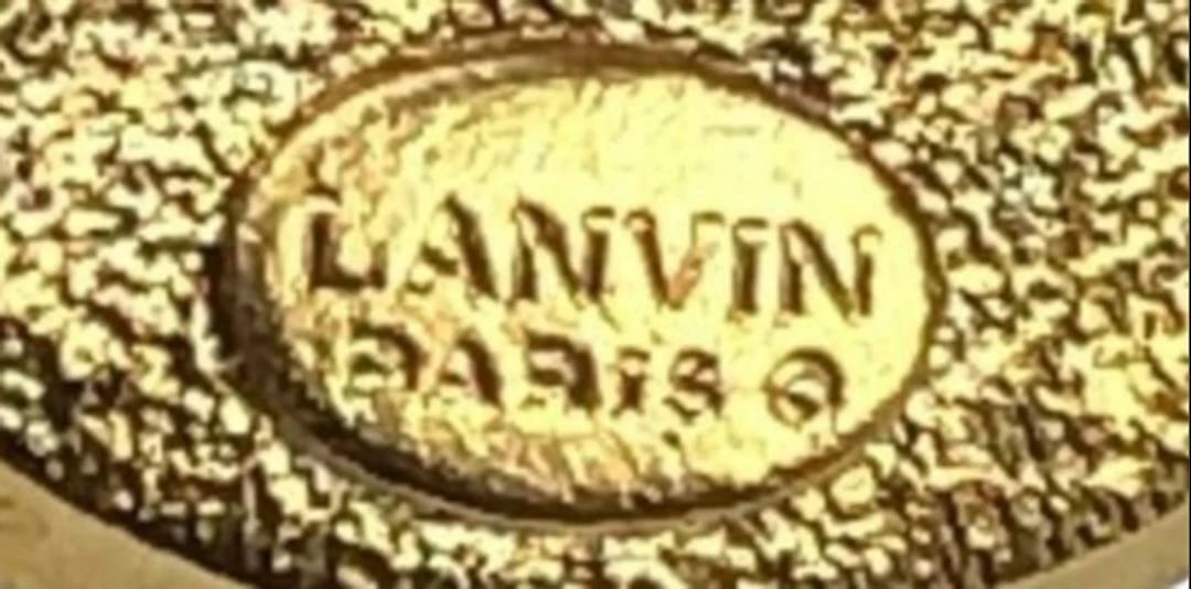 Lanvin Simulated Purple Pearl Cabochon Earrings - 5