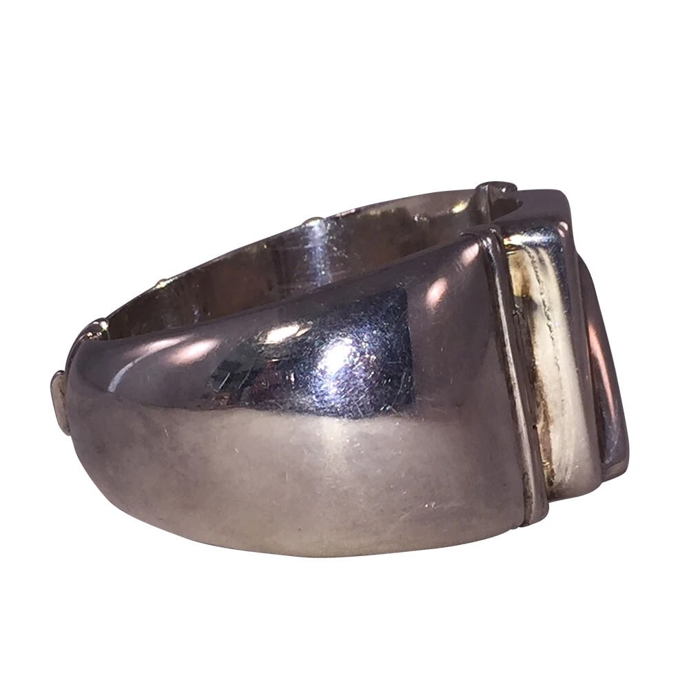 Italian Retro Inspired Sterling Silver Jingle Bracelet - 3