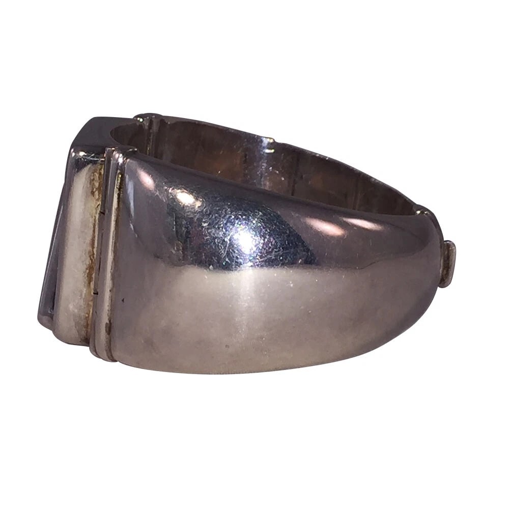 Italian Retro Inspired Sterling Silver Jingle Bracelet - 4