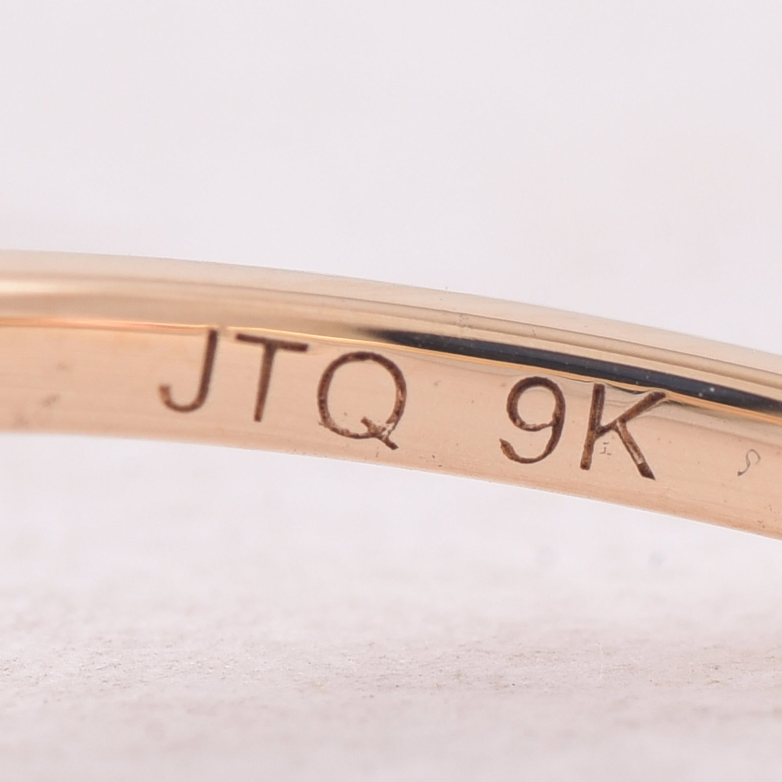 3.07 Ct Octagon Pink Topaz 9K Gold Ring - 5