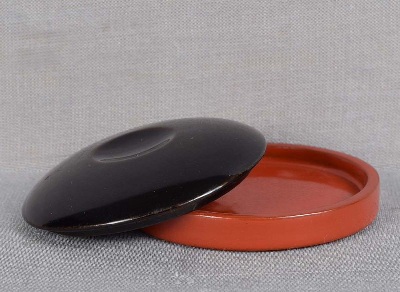 Showa Japanese lacquer tea ceremony KOGO (1 of 5)