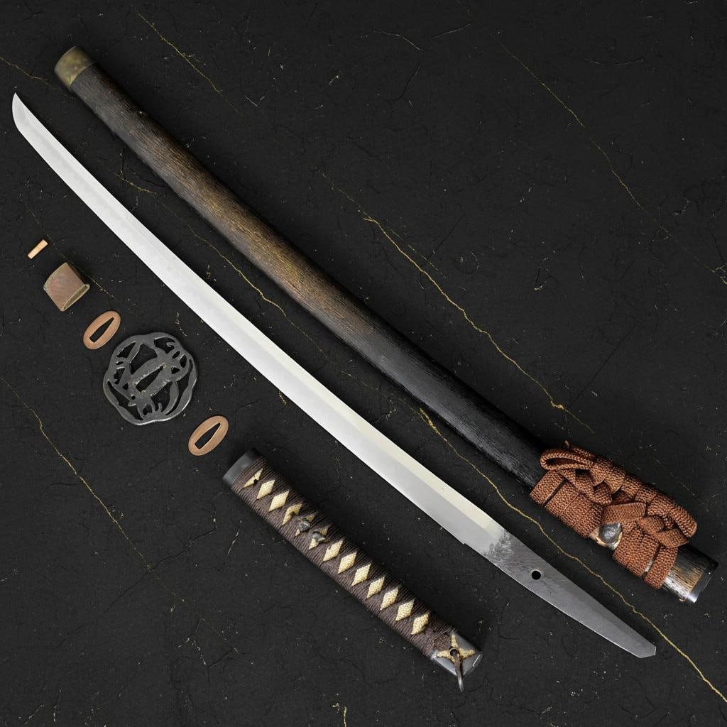 Certified JAPANESE SWORD SAMURAI KATANA WAKIZASHI DARANI Nihonto Edo Era (1 of 20)