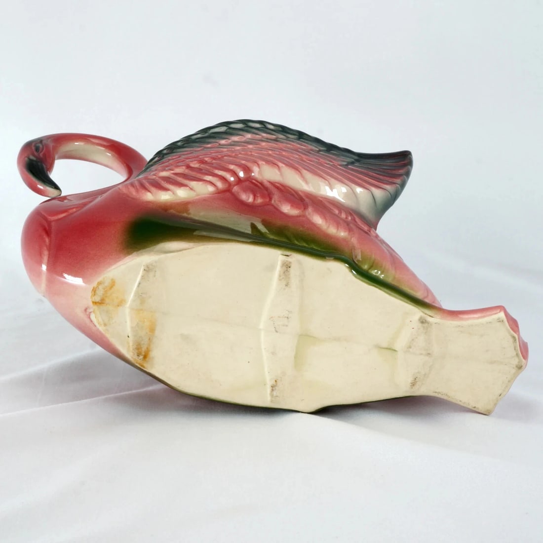 Royal Copley MCM Pink Flamingo Planter - 10