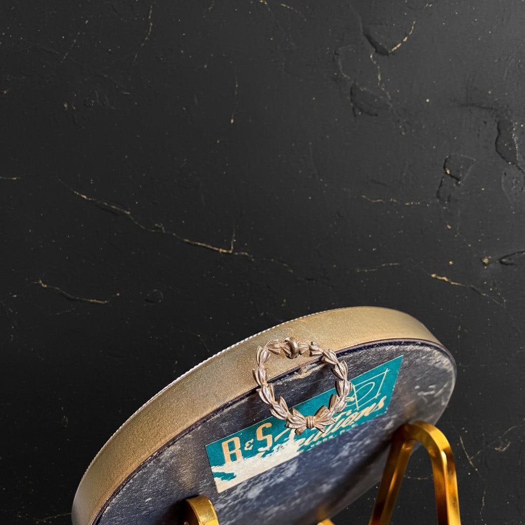 Pair of Vintage 1950s Roman Wall Plaques Julius Caesar Motif Mid-Century Decor - 2