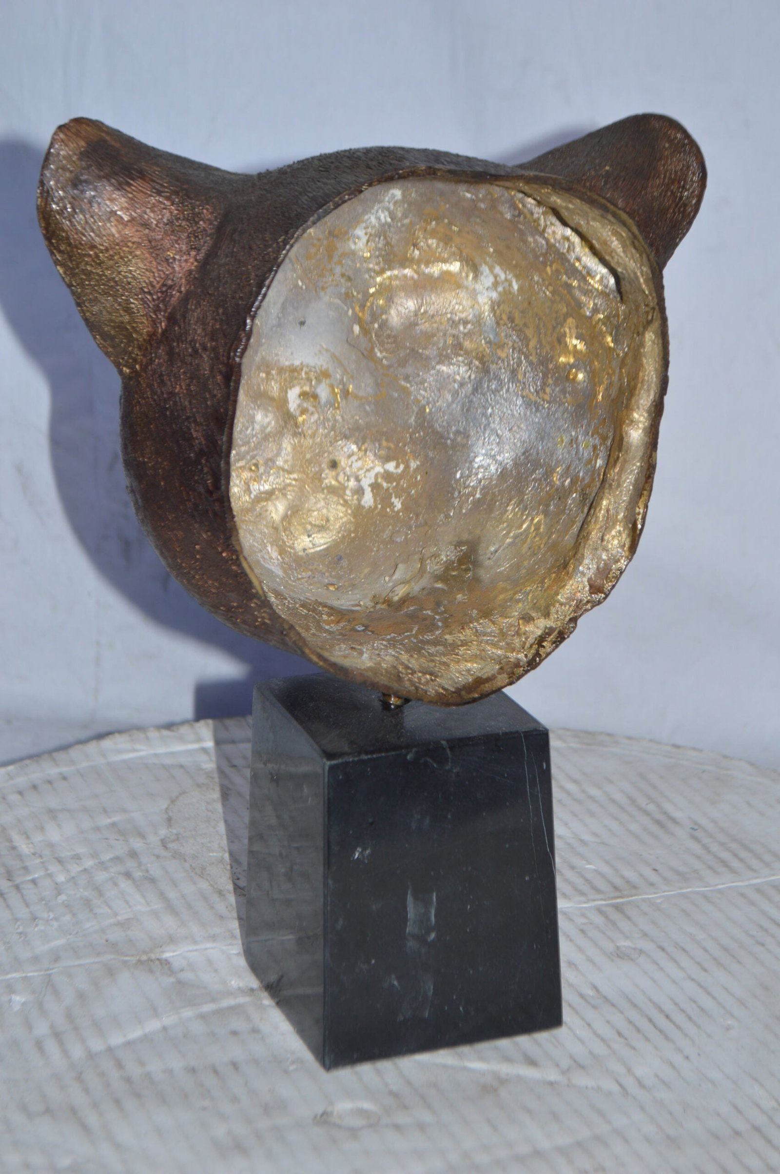 Majestic Lions on Marble Base Bronze Statue – Lost Wax Cast, Patina Finish - Timeless Symbol of - 7