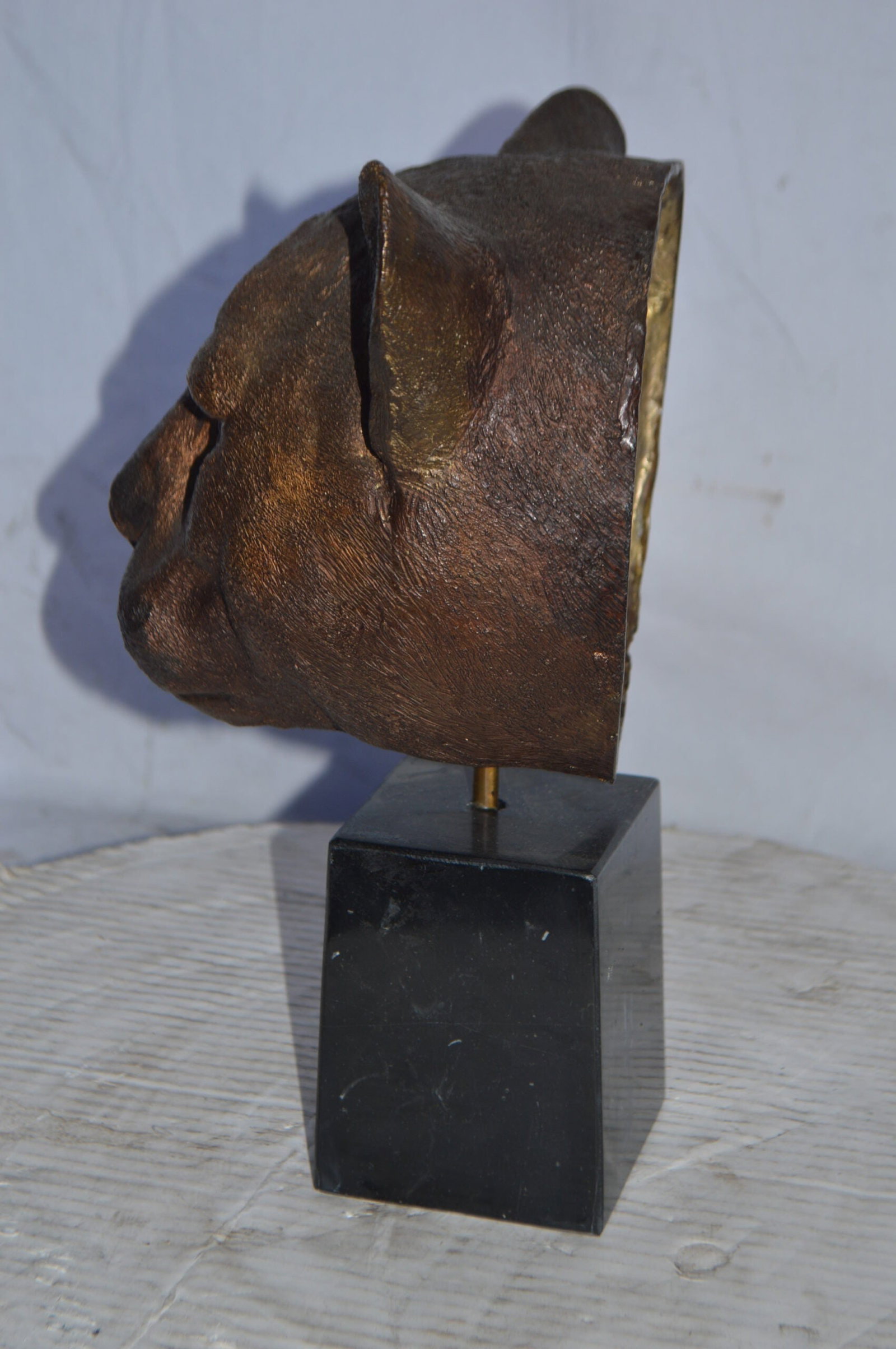 Majestic Lions on Marble Base Bronze Statue – Lost Wax Cast, Patina Finish - Timeless Symbol of - 8