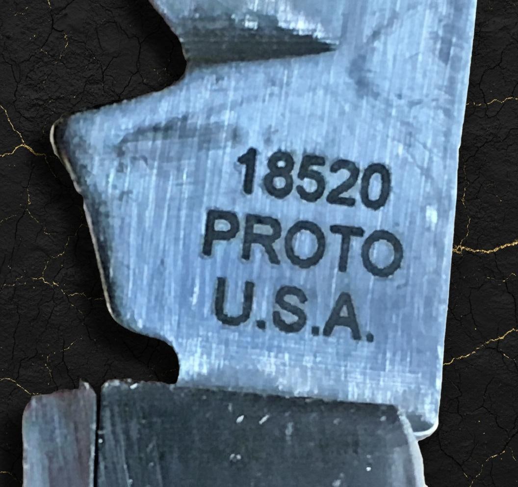 Vintage USA Made PROTO Sheepsfoot Rope Knife, New Old Stock in Original Tin Box - 7