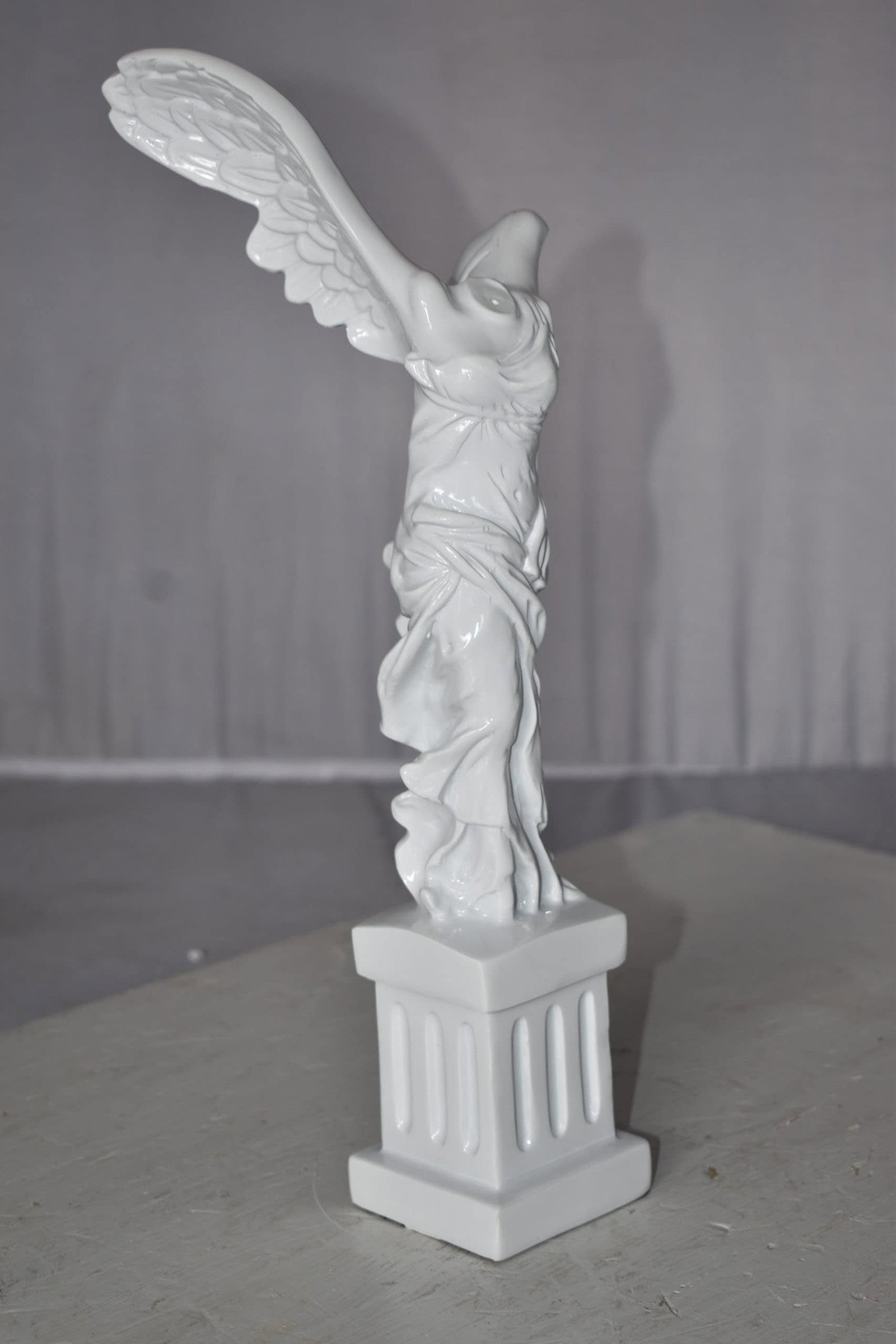 Winged Victory Nike of Samothrace Statue Made of Resin Size: 6" x 6" x 14"H - 6