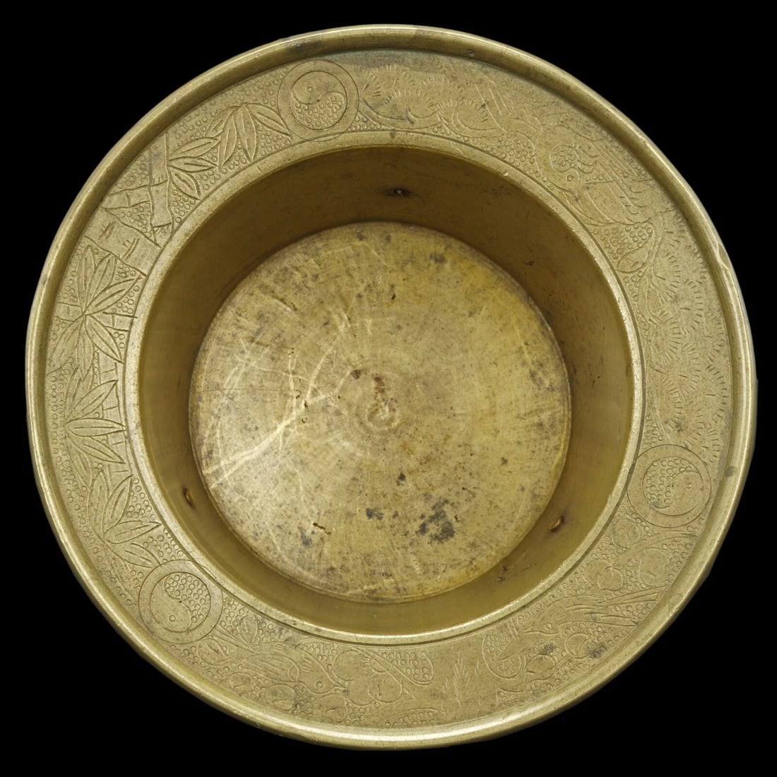 Sino-Tibetan Brass Censer w/Rams Head Legs - 7
