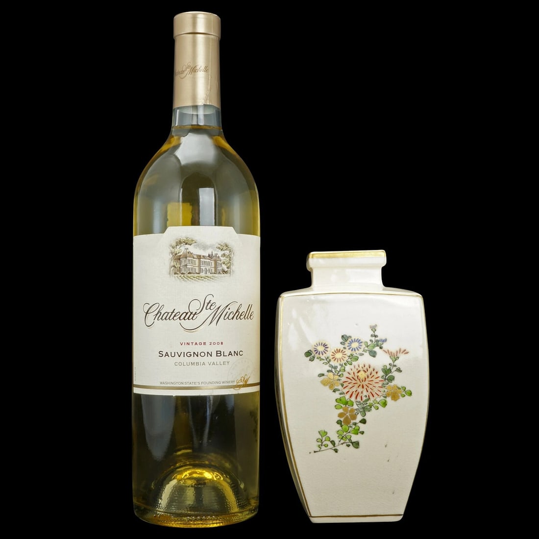 1950s Japanese Satsuma Signed Vase - 2