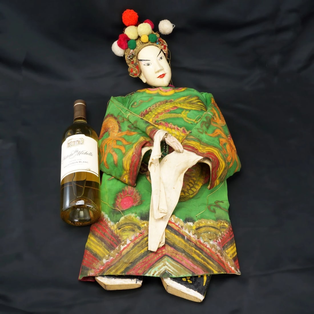 Large Chinese Qing Opera Puppet (26 in) - 3