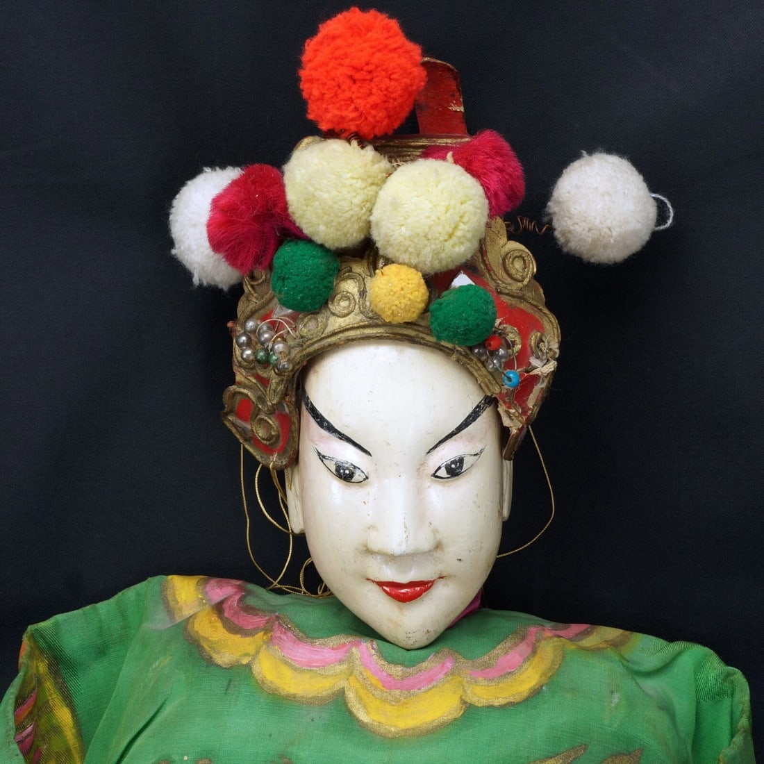 Large Chinese Qing Opera Puppet (26 in) - 7