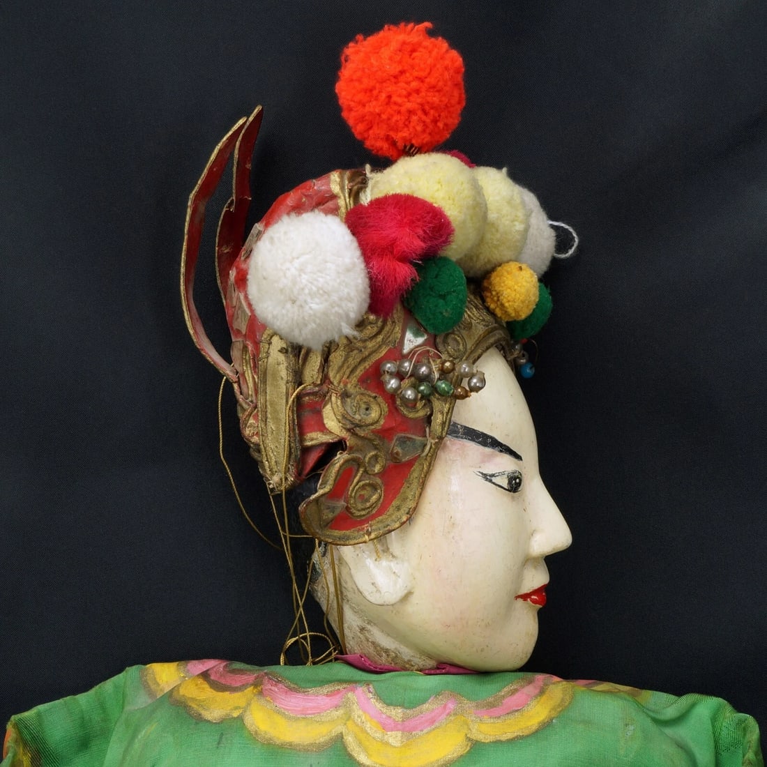 Large Chinese Qing Opera Puppet (26 in) - 8