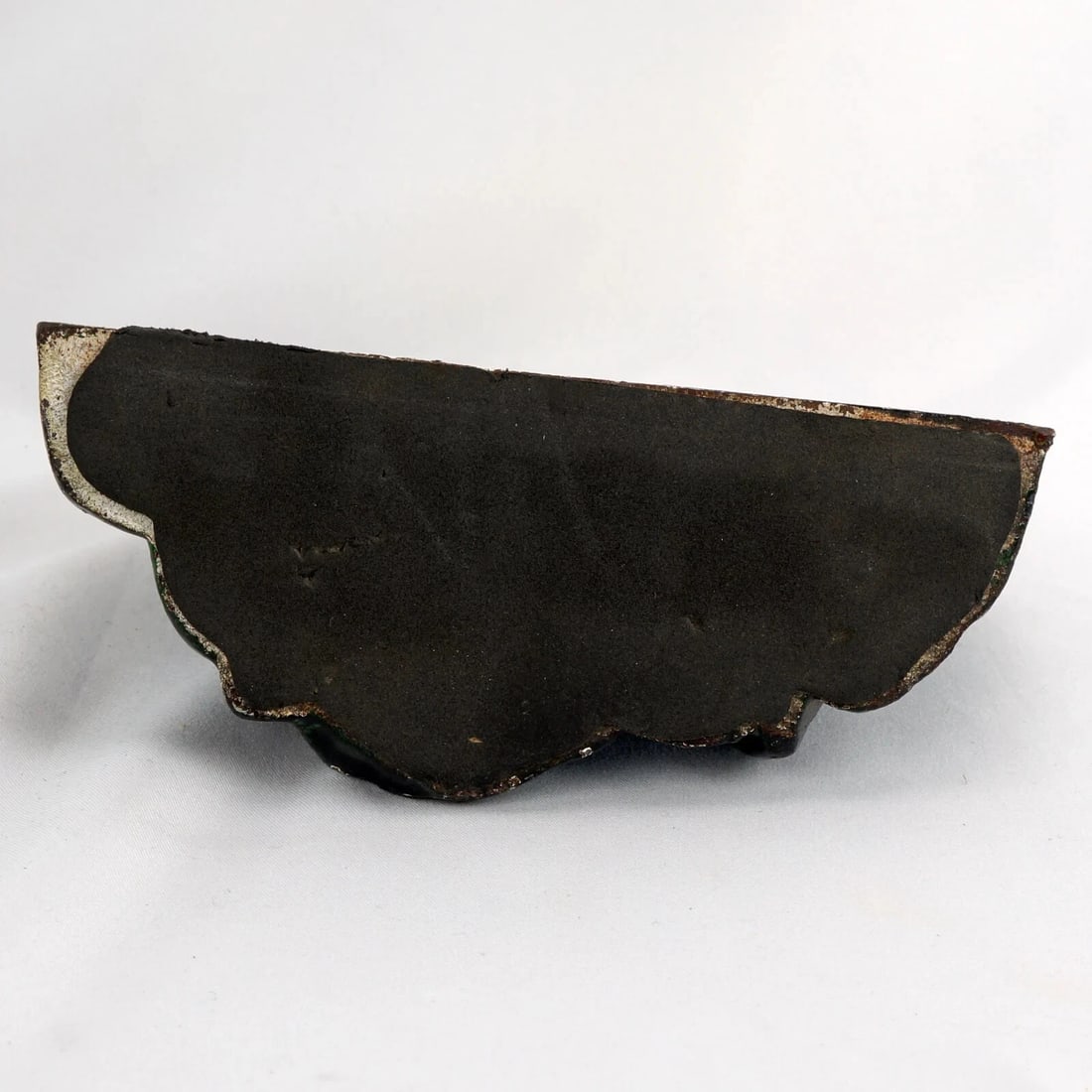 Antique Cast Iron Pansy Doorstop - 7