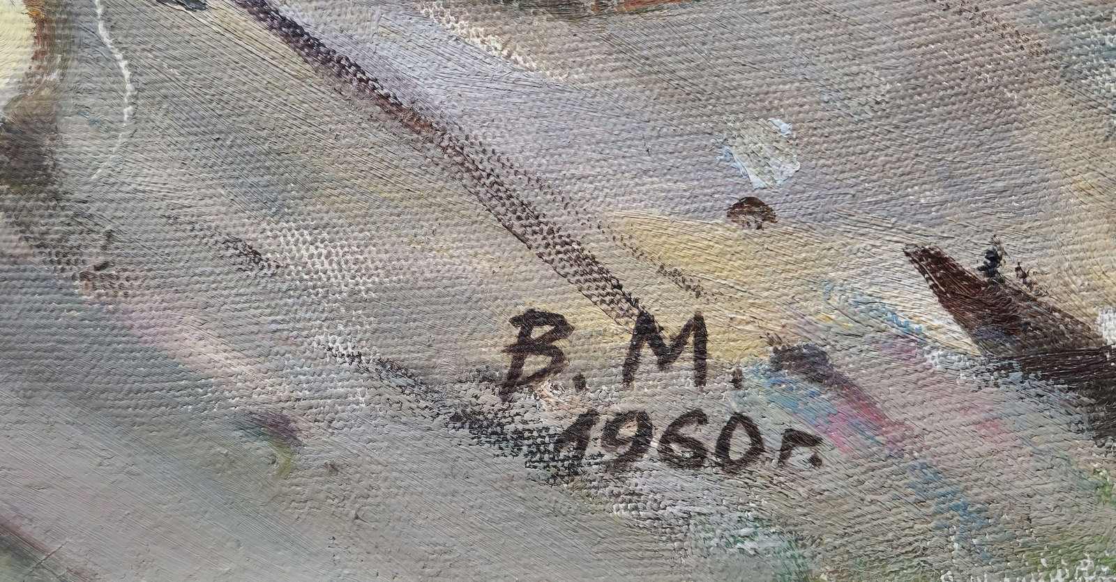 Makatukha Vasyl (Ukrainian artist), "Golf gifts", oil on canvas - 2