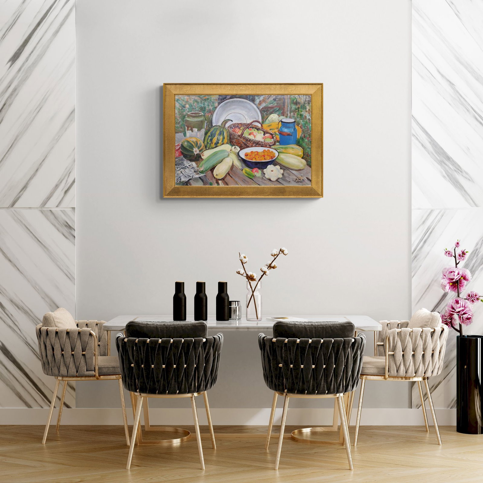 Makatukha Vasyl (Ukrainian artist), "Golf gifts", oil on canvas - 4