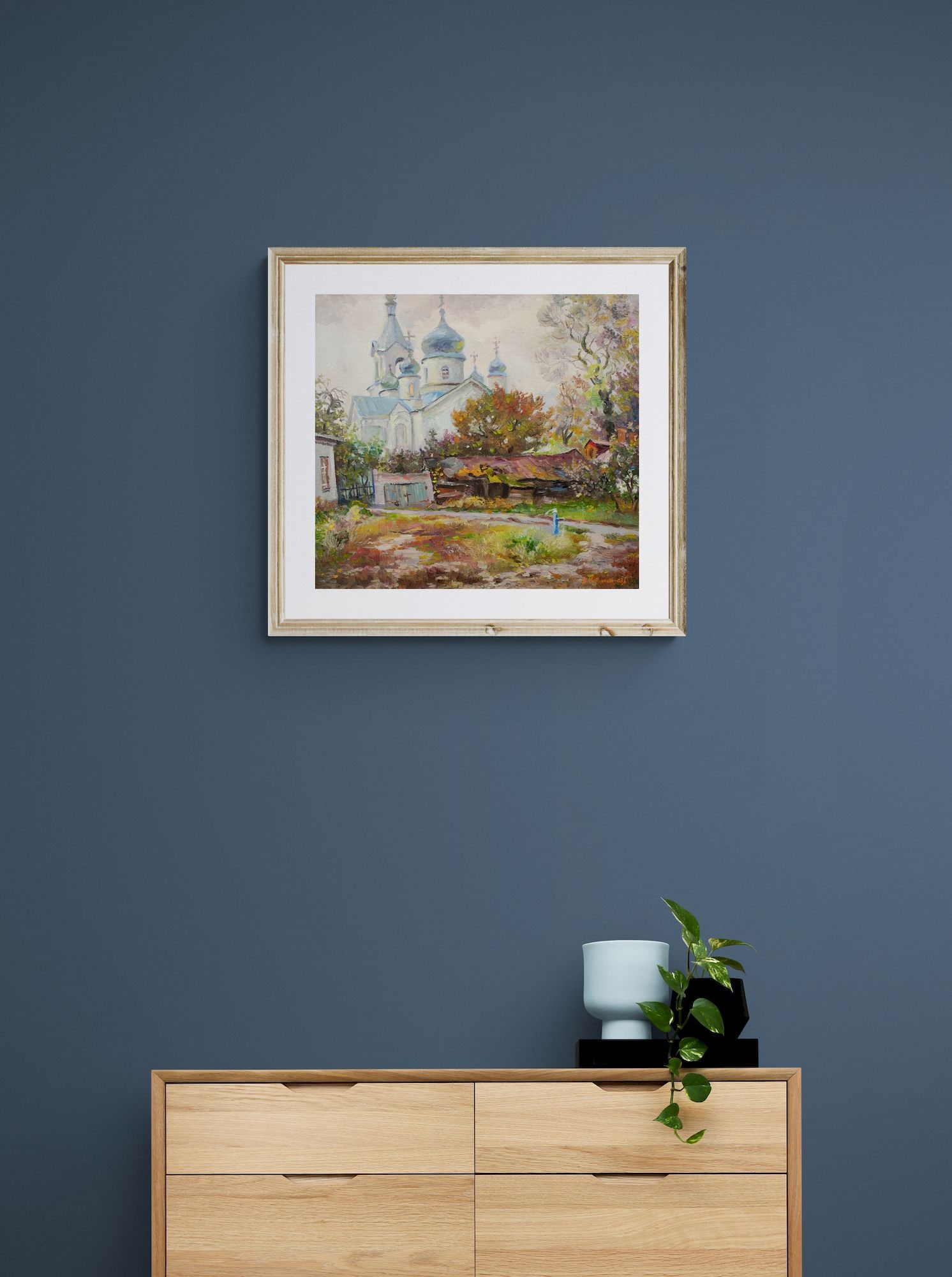 Mironenko (Ukrainian artist), "Church", oil on canvas - 4