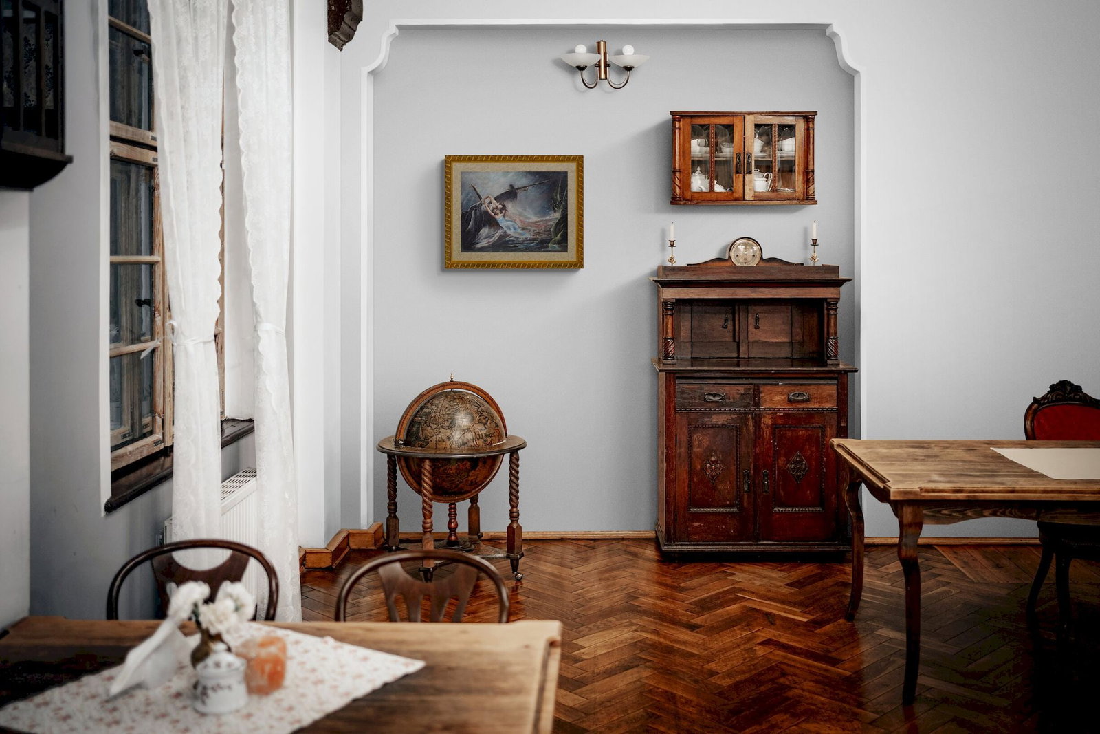 Unidentified (Ukrainian artist), "Kiss", oil on cardboard - 4