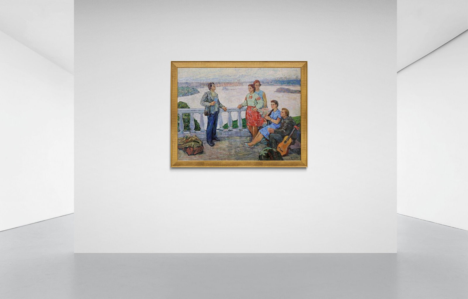 Dobrynin Grigory (Ukrainian artist), "Youth", oil on canvas - 5