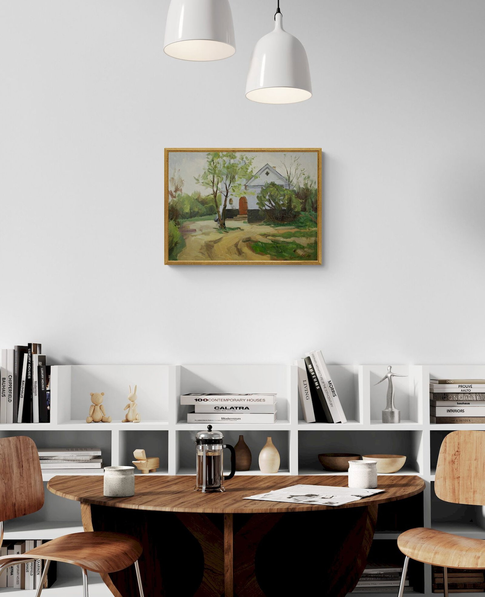 Fedorchenko Volodymyr (Ukrainian artist), "Spring. Sendiv fortress", oil on cardboard - 3