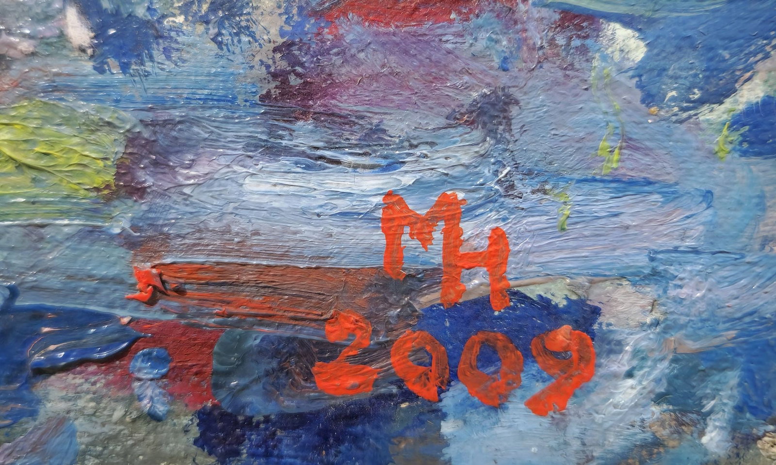 Neklyuenko Mykola (Ukrainian artist), "Still life flowers", oil on canvas on cardboard - 2