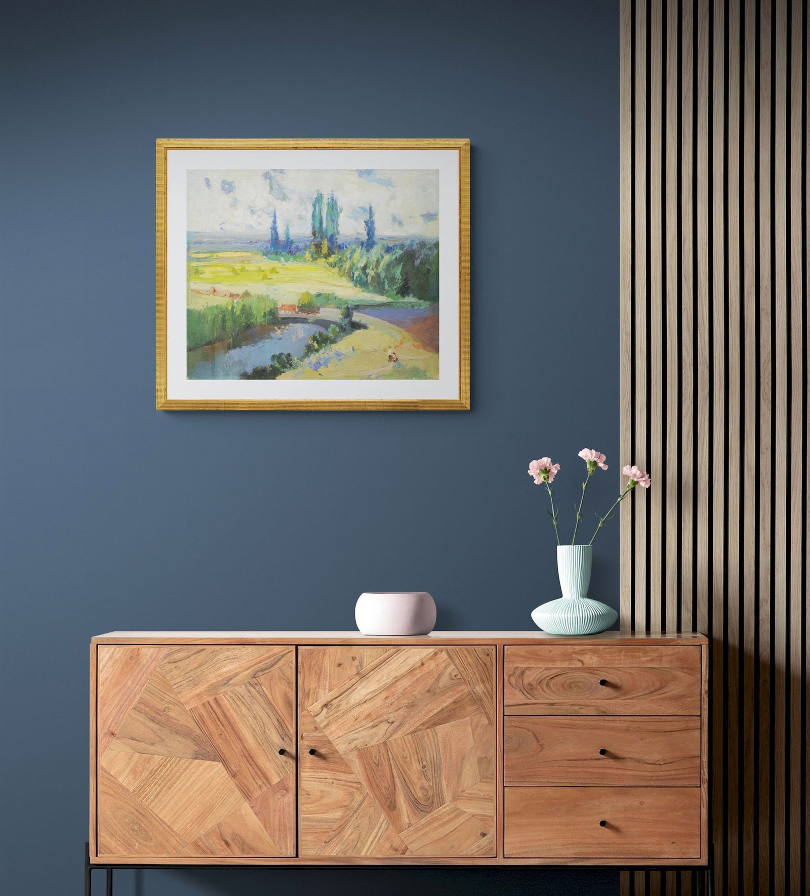 Polyakov Olexiy (Ukrainian artist), "Donetsk landscape", oil on canvas - 3