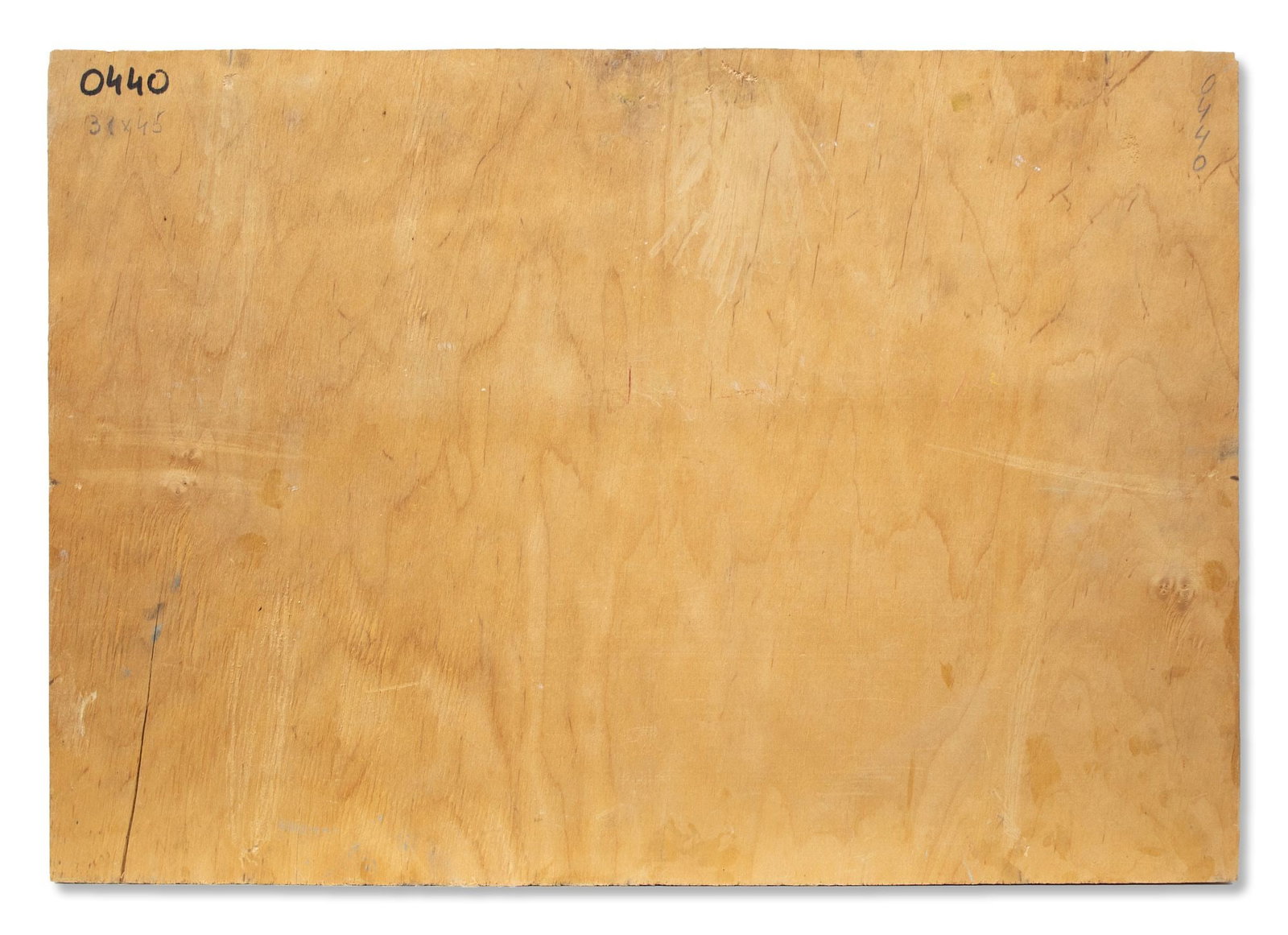 Unidentified (Ukrainian artist), "In the woods", oil on cardboard - 2