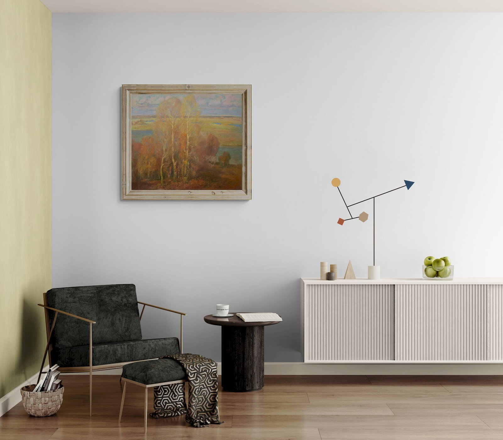 Mynka Olexandr (Ukrainian artist), "Autumn", oil on canvas - 3