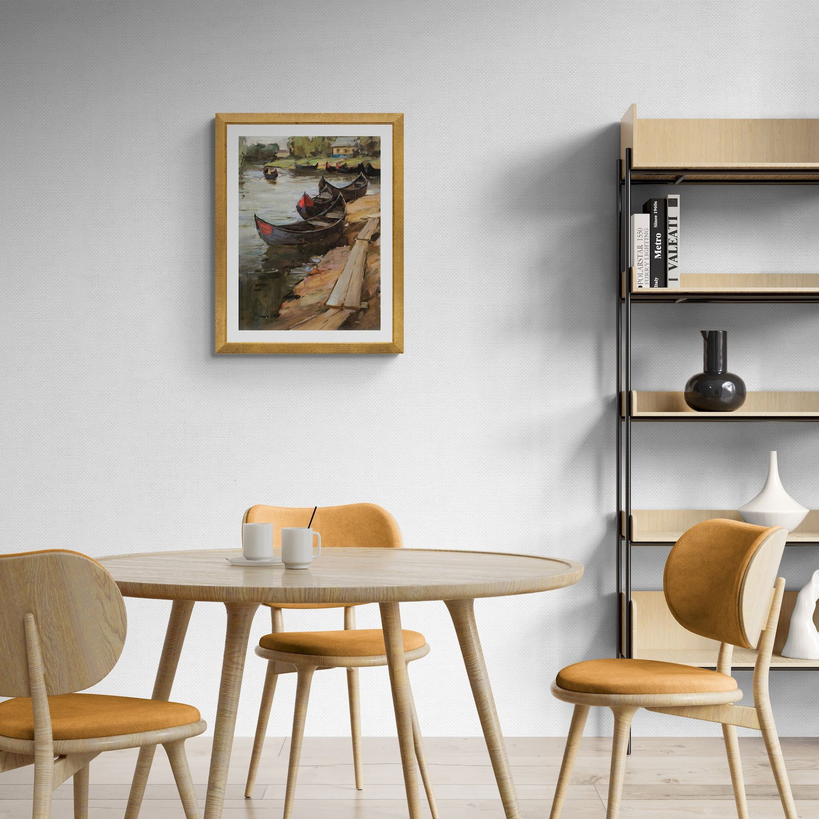 Chudinov Yury (Ukrainian artist), "Boats", oil on canvas - 4