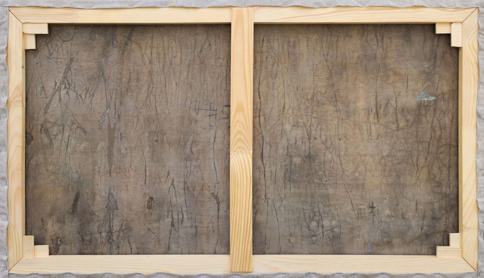 Unidentified (Ukrainian artist), "In the park", oil on canvas - 2