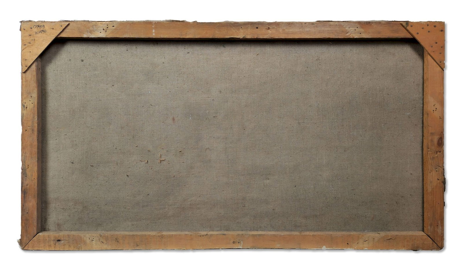 Unidentified (Ukrainian artist), "In the forest", oil on canvas - 2