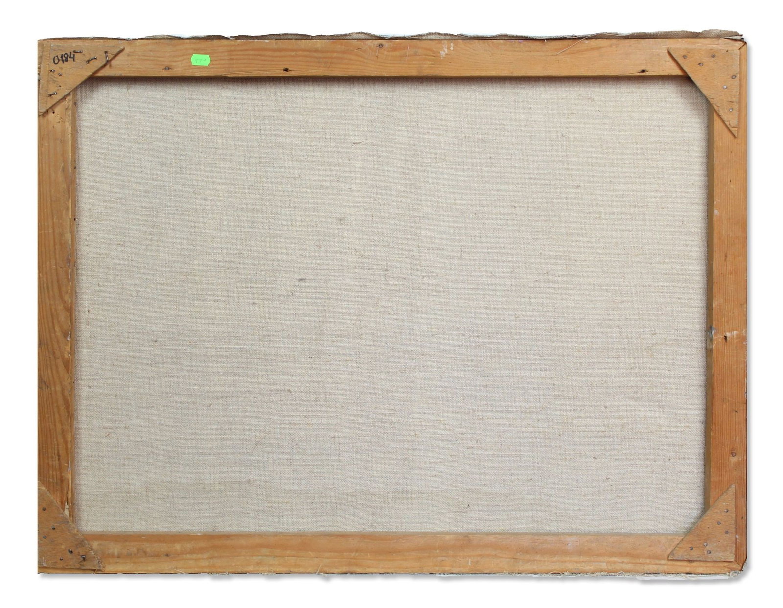 Volkovinska Zinaida (Ukrainian artist), "Naked girl", oil on canvas - 3