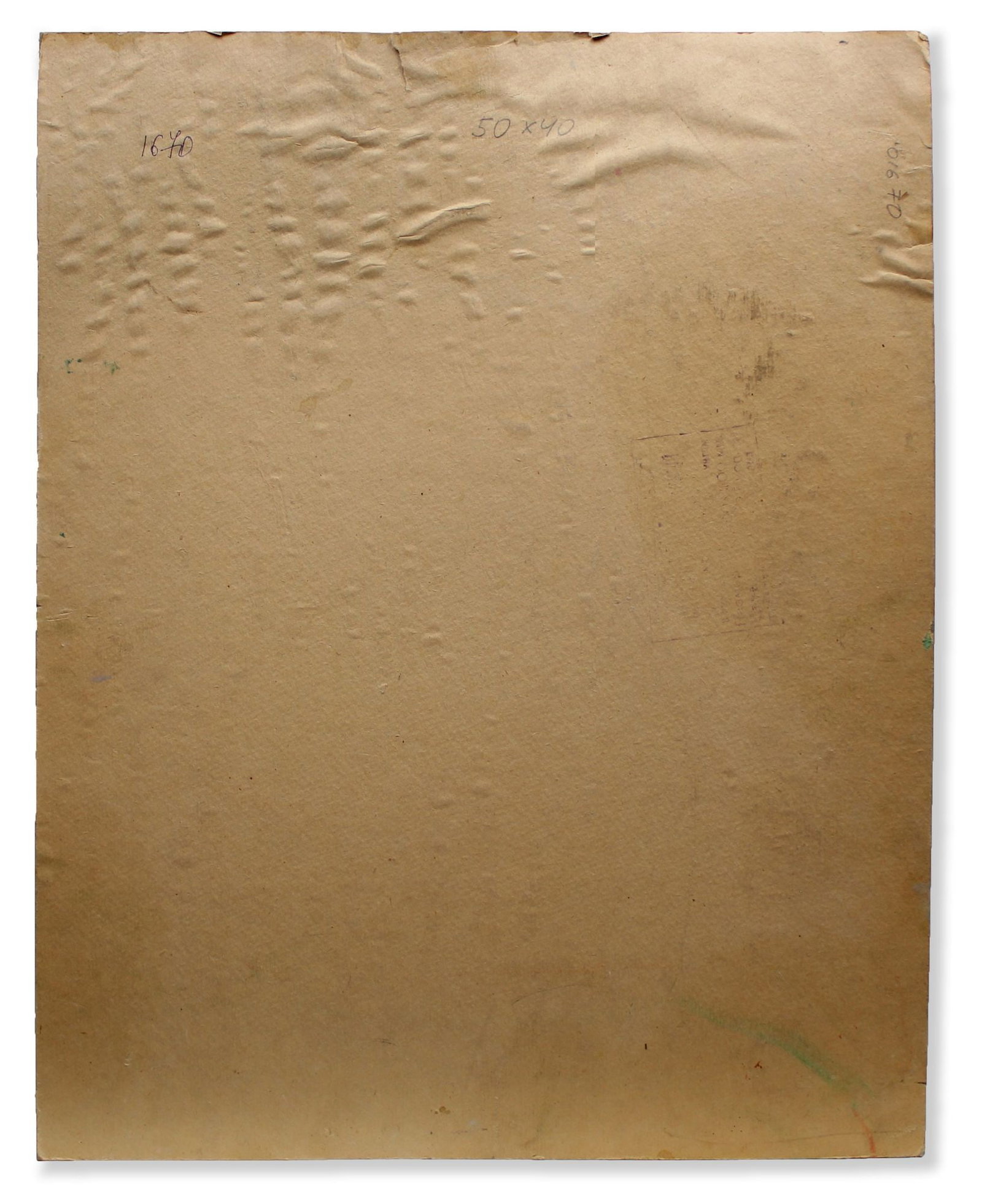 Tyukha Ivan (Ukrainian artist), "Gurzuf", oil on cardboard - 2