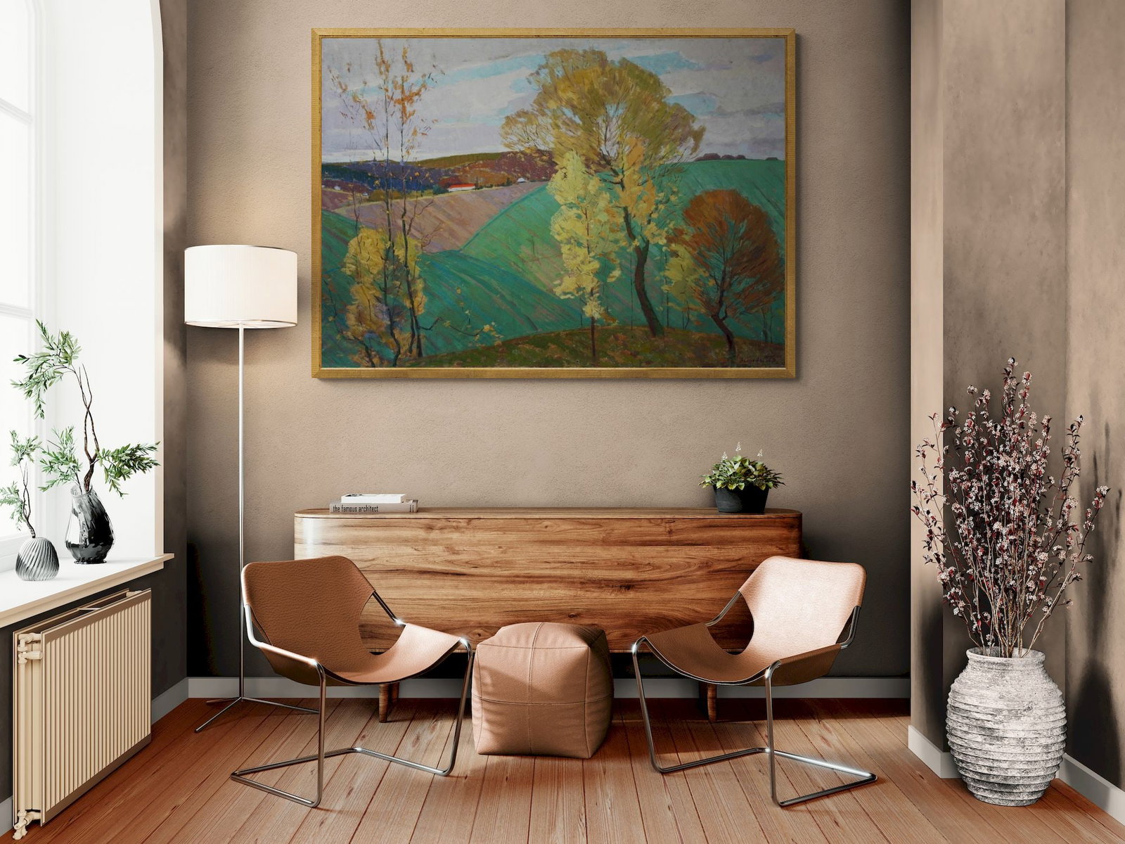 Sevastyanov Victor (Ukrainian artist), "Autumn came", oil on canvas - 4