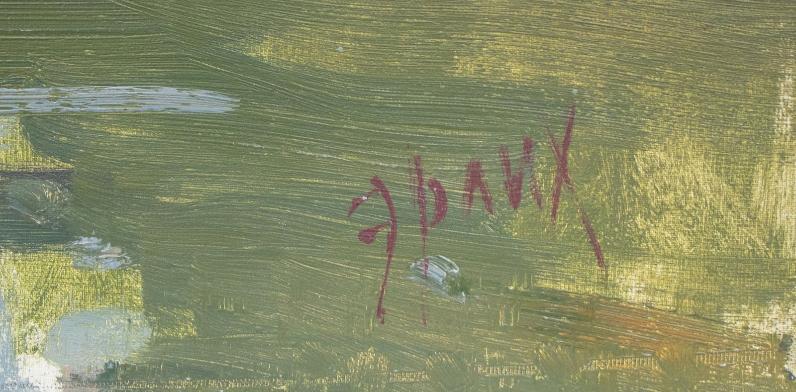 Erlih Volodymyr (Ukrainian artist), "Near Kyev", oil on cardboard - 2